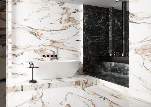 Cerrad Calacatta Gold 119,7x59,7x0,8cm Polished padlólap