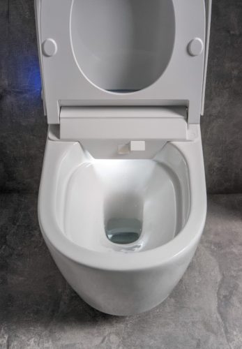 Fali WC JIKA clean bidé funkcióval, Rimless