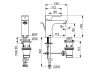 HANSA BASIC Mosdó csaptelep  XL 55502243 