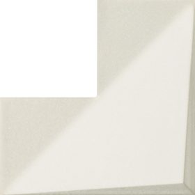 Tubadzin Coma White STR 20x20 csempe 