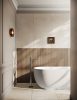 Tubadzin Echo Lamella Beige STR 119,8x59,8x0,9cm padlólap