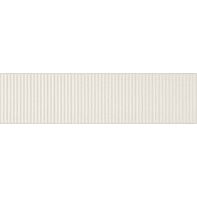   Tubadzin Groove White Sugar 1 STR 29,8x7,8x1cm fényes csempe