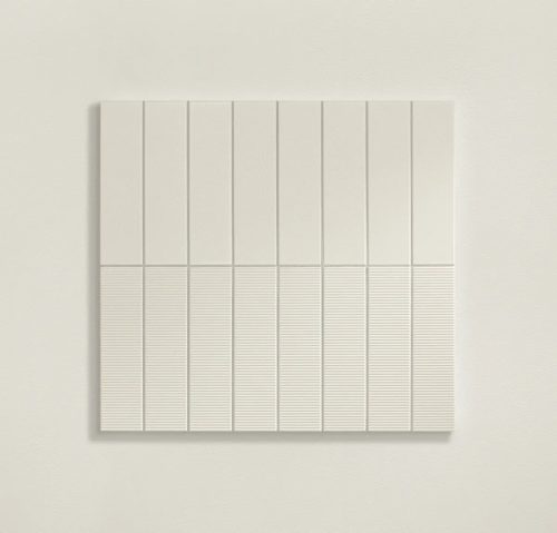 Tubadzin Groove White Sugar 29,8x7,8x1cm fényes csempe