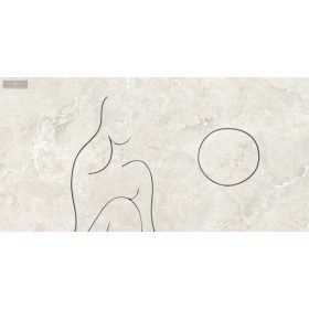 Tubadzin Teri Soft Line E dekor 119,8x59,8x0,8cm szatén 