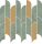 Tubadzin Tissue Green 29,8x27,2cm Mozaik