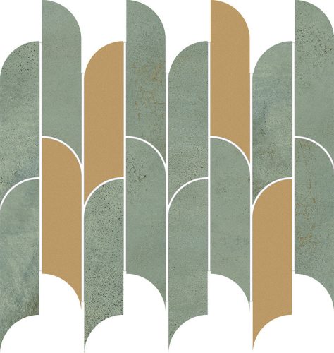 Tubadzin Tissue Green 29,8x27,2cm Mozaik