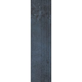 Tubadzin Torano anthrazite Matt 119,8x29,6x0,8 Lépcsőlap